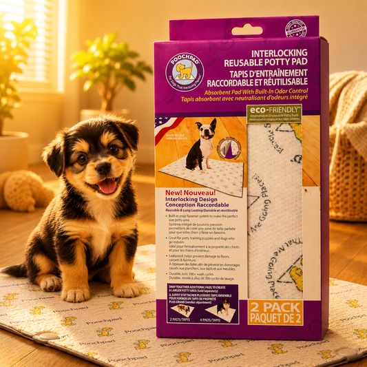 Furera Connectable Indoor Dog Potty Pad 16x24 (Twin Pack)