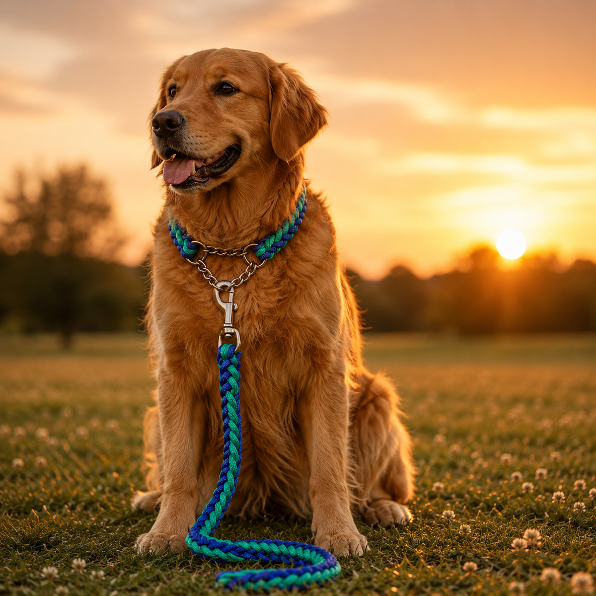 Furera Heavy-Duty Dog Collar & Leash
