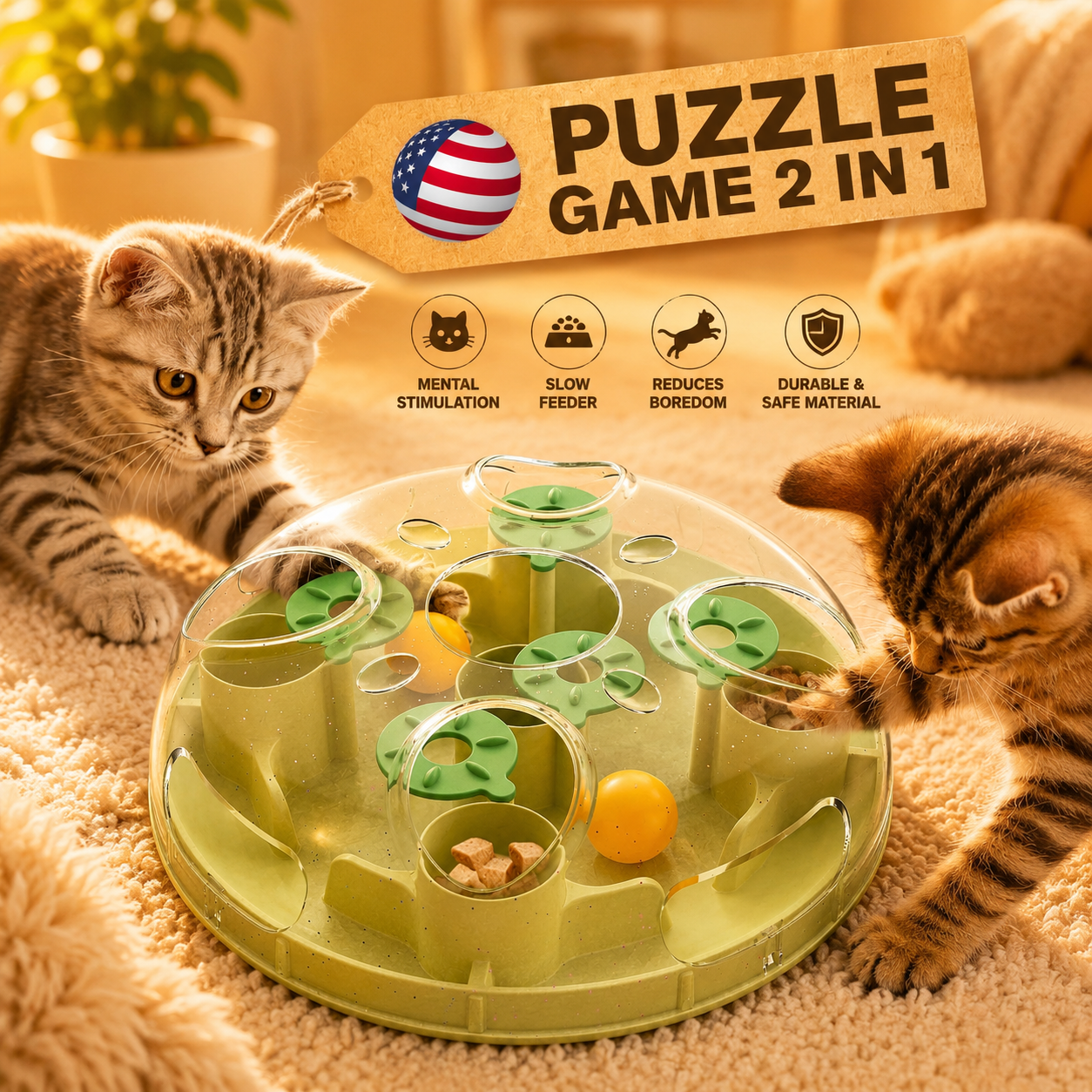 Furera Cat Smart Puzzle Toy™